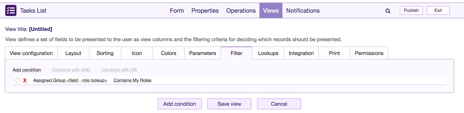 Flowfinity - Assign a job task by user role