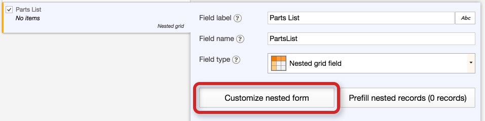 Flowfinity - Sum or count items in nested fields