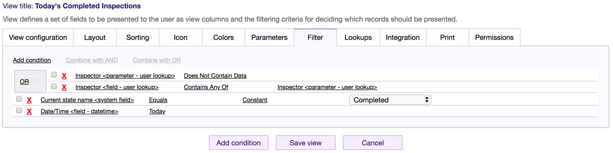 Flowfinity - Search for Records Created Within a Date Range